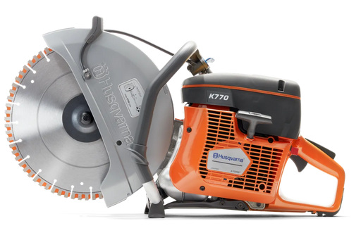 Husqvarna K770, blade side view