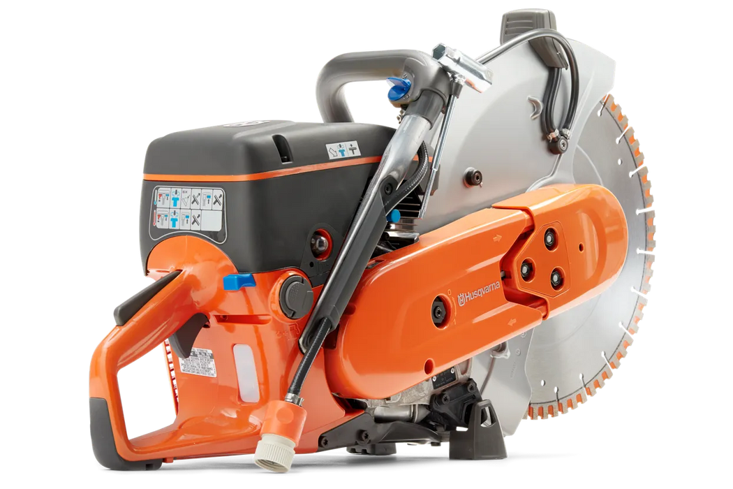 Husqvarna K770, belt side view