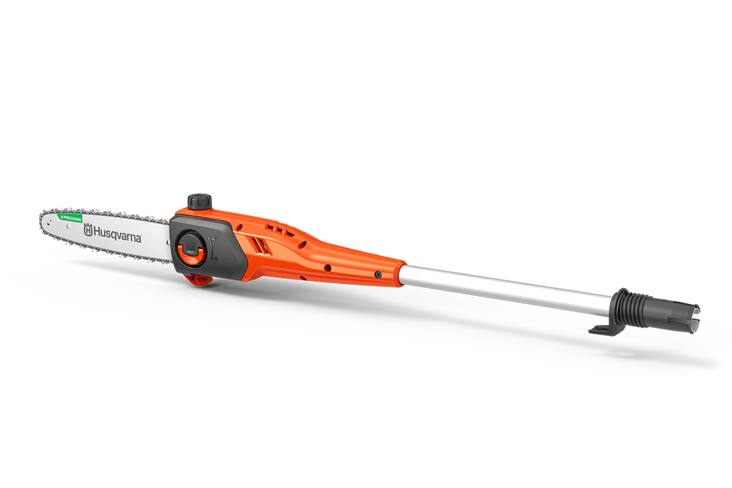 Husqvarna DP110 FLXi pole saw attachment, side view