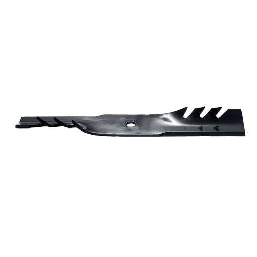 Oregon Gator G3 mulching blade 15-1/2in, 5/8in center hole, 96-715 - side view (representative image; match the part number to your equipment)
