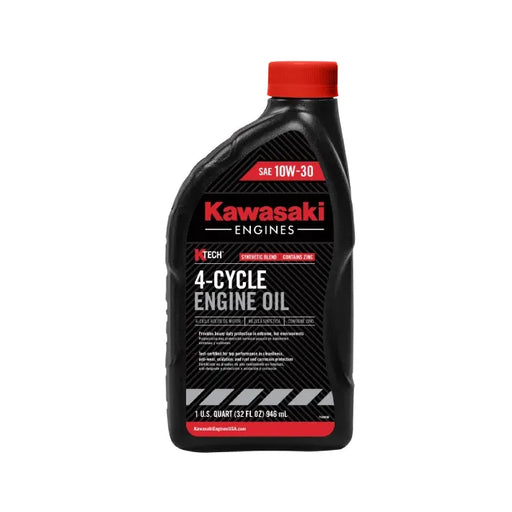 Bottle of Kawasaki 4-cycle 10w30 engine oil 99969-6081