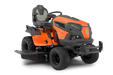 Husqvarna TS 275XD riding lawn mower, front view