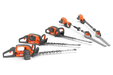 Husqvarna 520iHE3 battery hedge trimmer, cutter bar angle positions