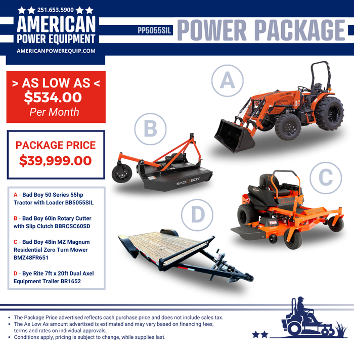 PP5055SIL 50 Series Tractor Power Package