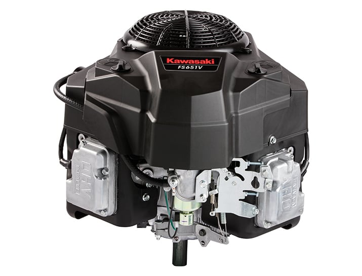 Scag V-Ride LS 42in Hero stand-on mower, Kawasaki FS engine