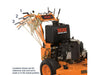 Scag SWZ 52in Velocity Plus hydro walk-behind mower, adjustable handlebars