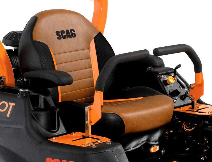 Scag Patriot 52in Hero zero turn mower, suspension seat