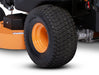 Scag SLS 52in Hero zero turn mower, drive tire