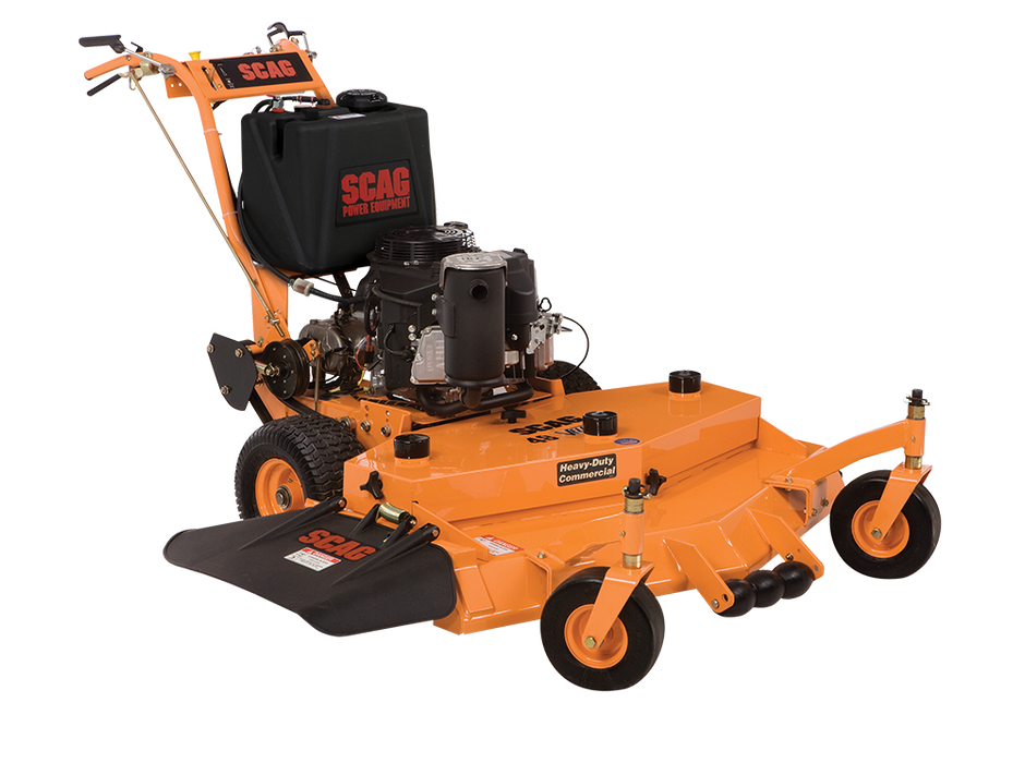 Scag SW belt-drive walk-behind mower with Advantage deck, studio view (SW series)