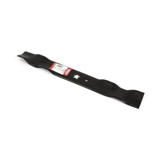 Oregon mulching blade 19-5/16in x 5-point star, 95-003 - angled view