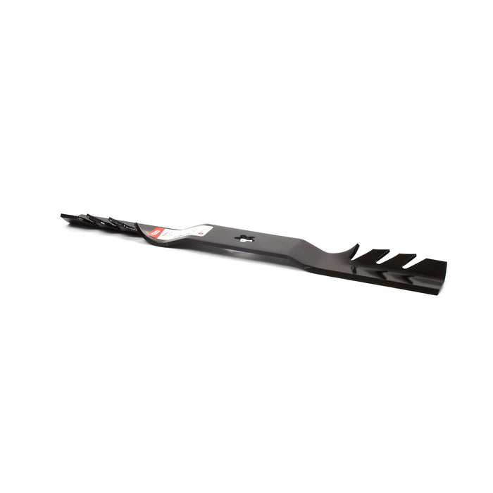 Oregon Gator G3 mulching blade 17-3/8in, 5-point star hole, 95-609 - side view (representative image; match the part number to your equipment)