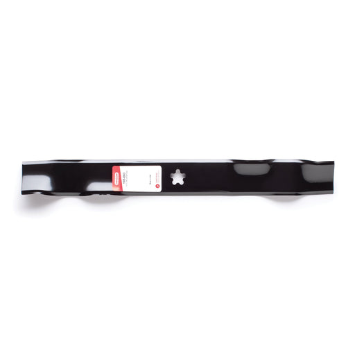 Oregon mulching blade 19-5/16in x 5-point star, 95-003 - labeled flat view