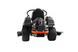 Husqvarna Z254F zero-turn mower, rear view