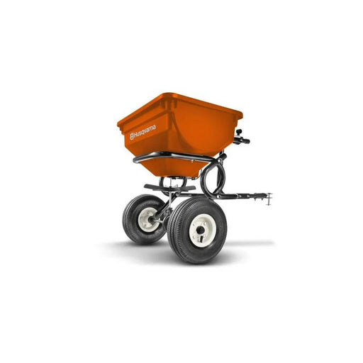 Husqvarna 85 lb Tow-Behind Lawn Spreader 588182902