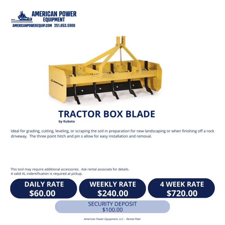 Tractor Box Blade_efw